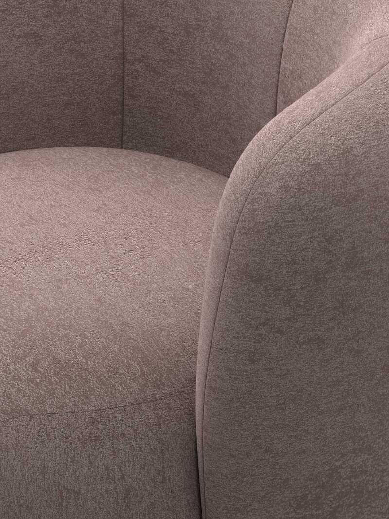 Кресло Лига-072, Велюр, TOWER 05 бежевый