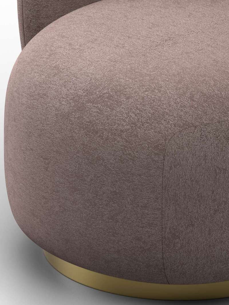 Кресло Лига-072, Велюр, TOWER 05 бежевый