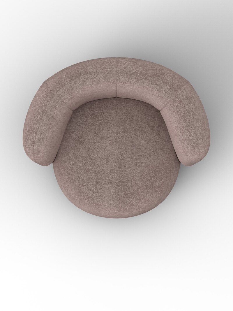 Кресло Лига-072, Велюр, TOWER 05 бежевый