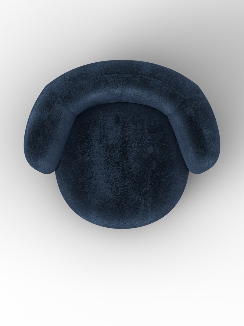 Кресло Лига-072, Велюр, TOWER 13 синий