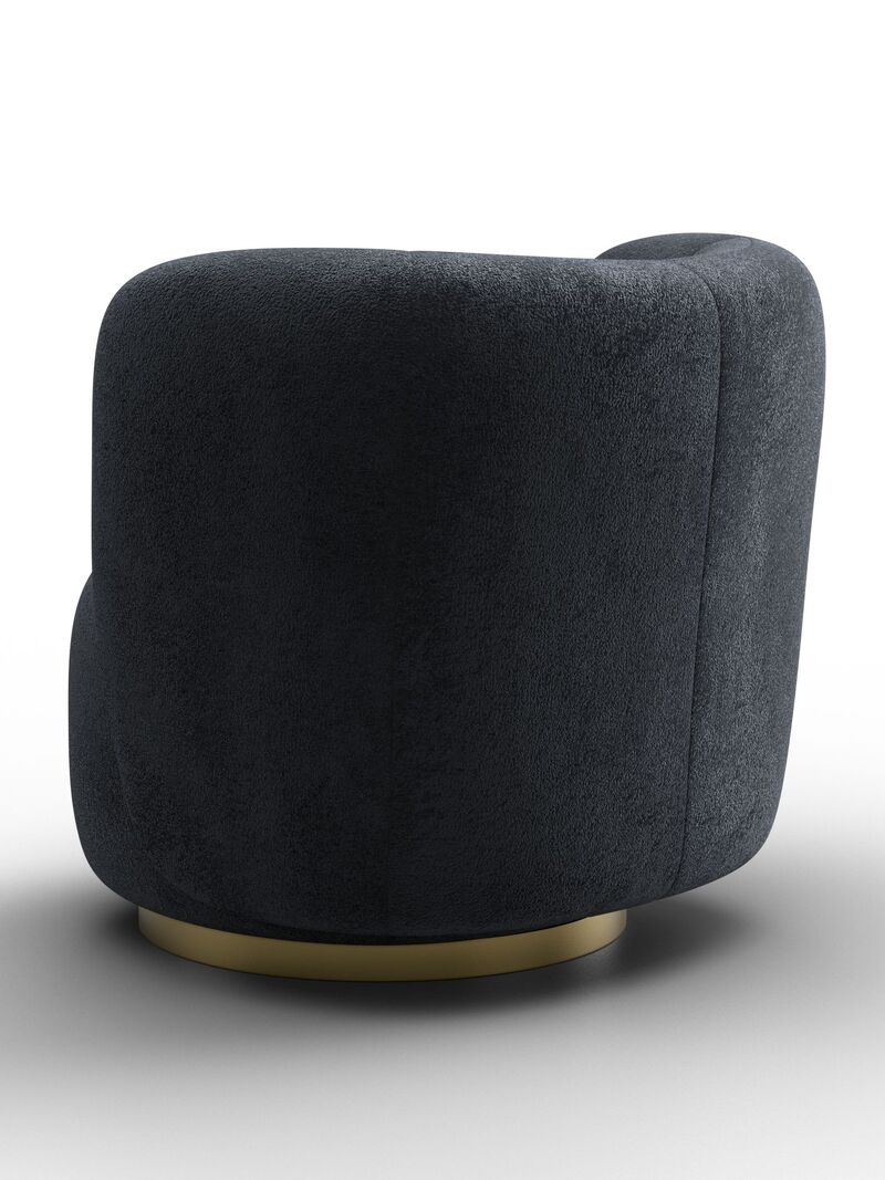 Кресло Лига-072, Велюр, TOWER 11 темно-серый