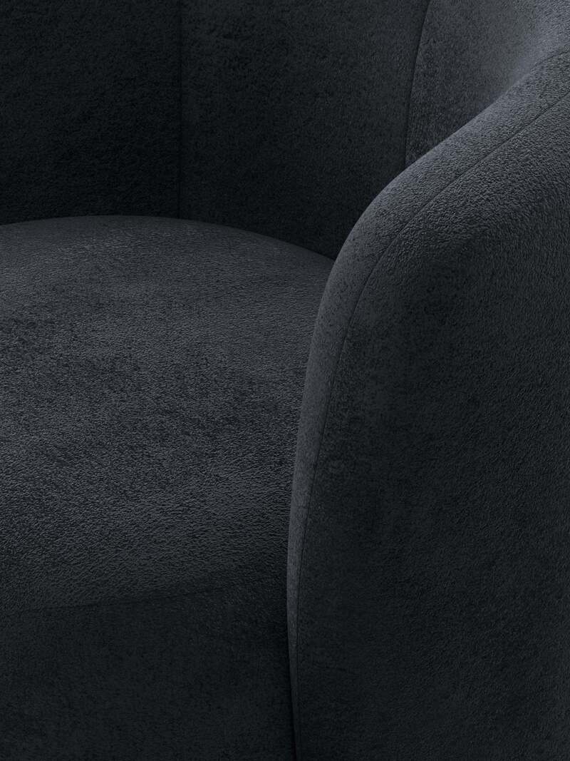 Кресло Лига-072, Велюр, TOWER 11 темно-серый