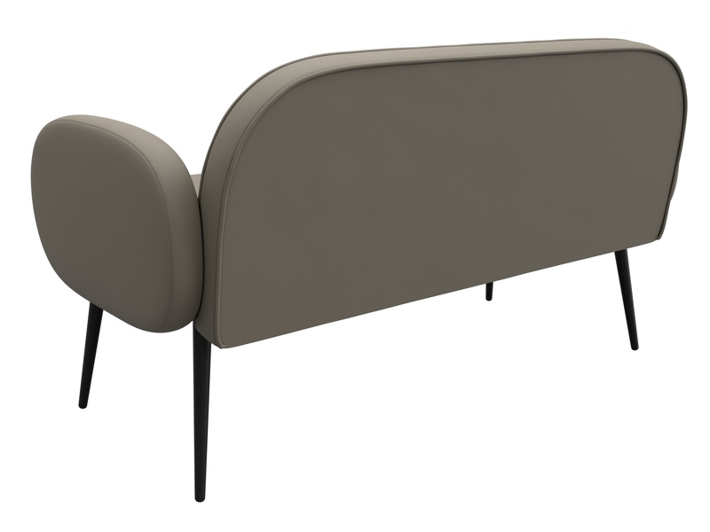 Диван прямой Лига-086, Экокожа, GRIFON 04 бежевый