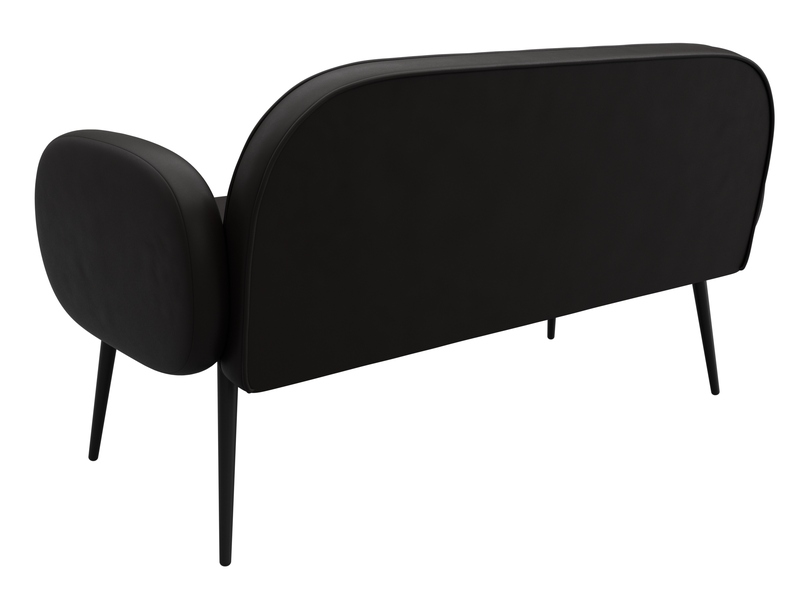 Диван прямой Лига-086, Экокожа, GRIFON 12 коричневый