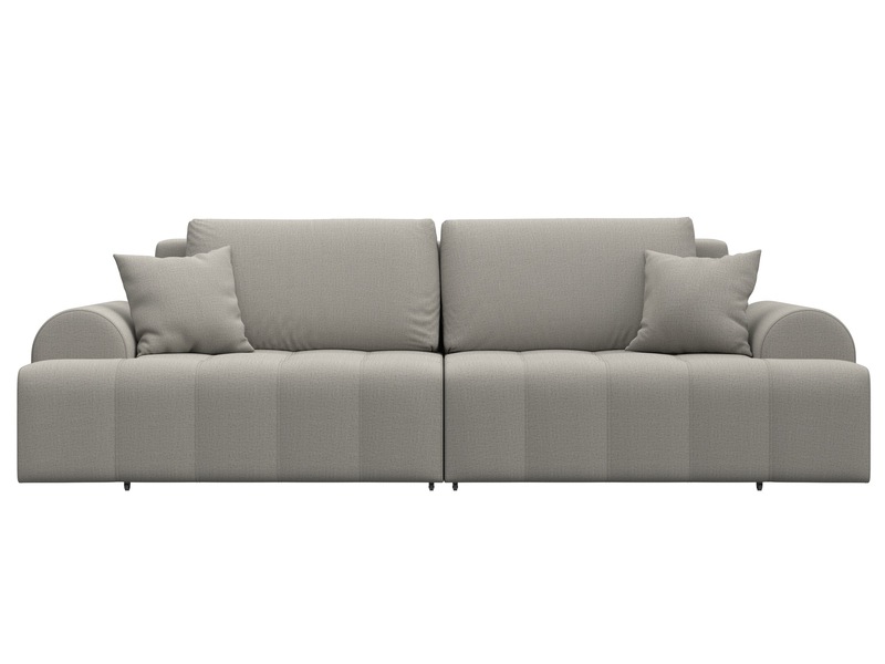 Диван прямой Лига-080, Рогожка, Амур 02 бежевый