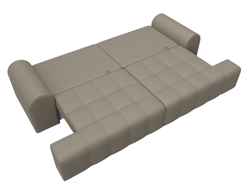 Диван прямой Лига-080, Экокожа, GRIFON 04 бежевый