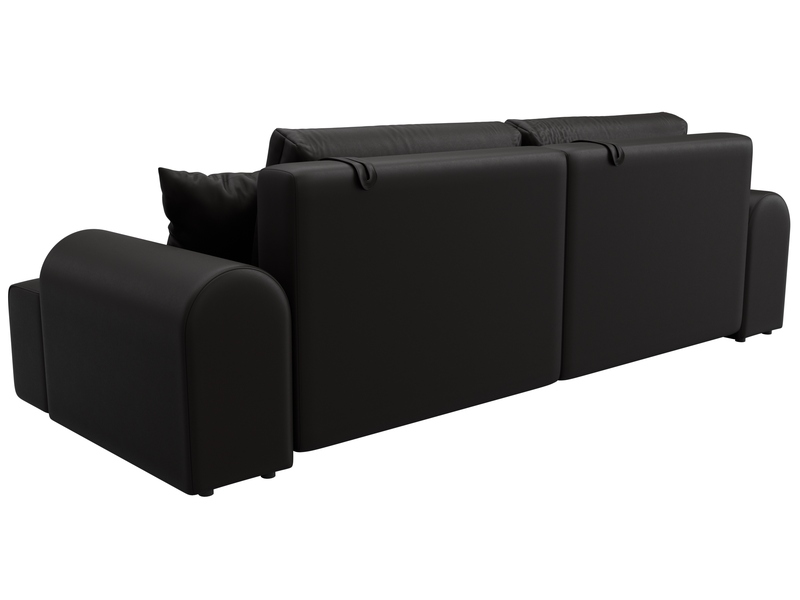 Диван прямой Лига-080, Экокожа, GRIFON 12 коричневый