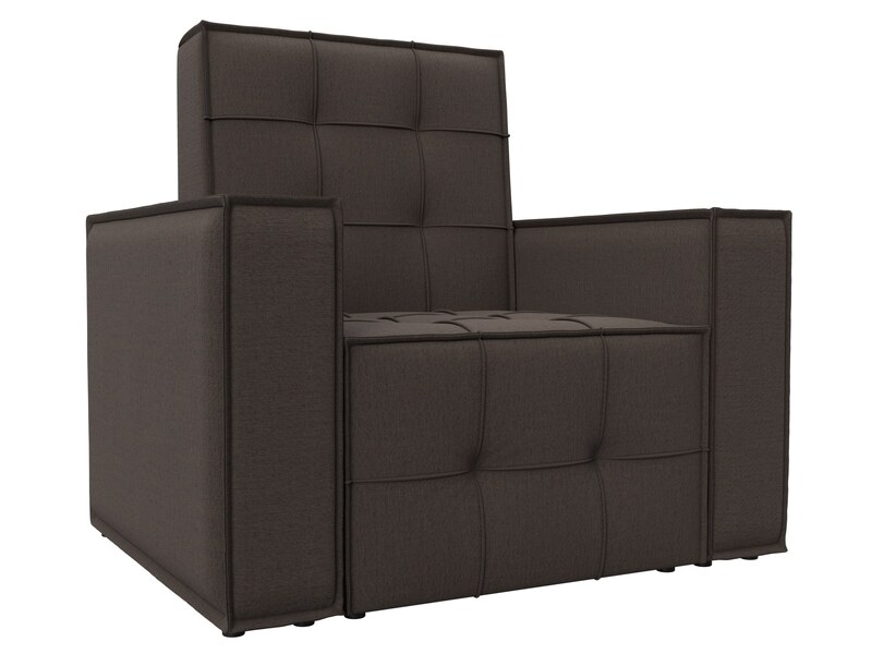 Кресло Лига-067, Рогожка, Амур 05 коричневый