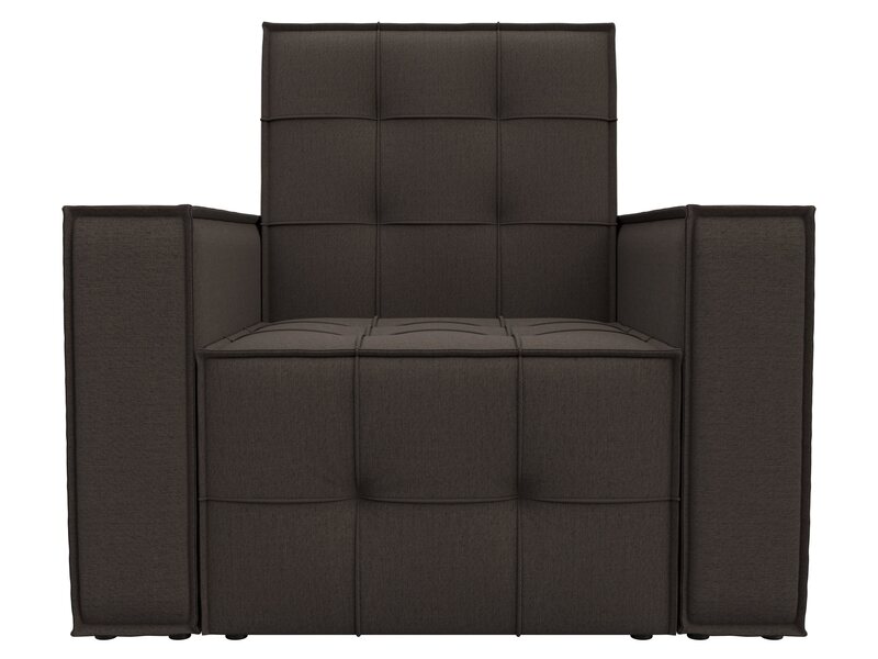 Кресло Лига-067, Рогожка, Амур 05 коричневый