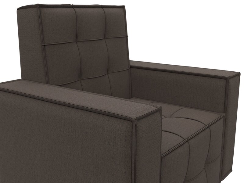 Кресло Лига-067, Рогожка, Амур 05 коричневый