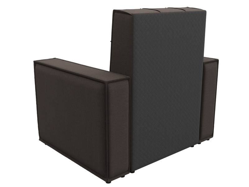 Кресло Лига-067, Рогожка, Амур 05 коричневый