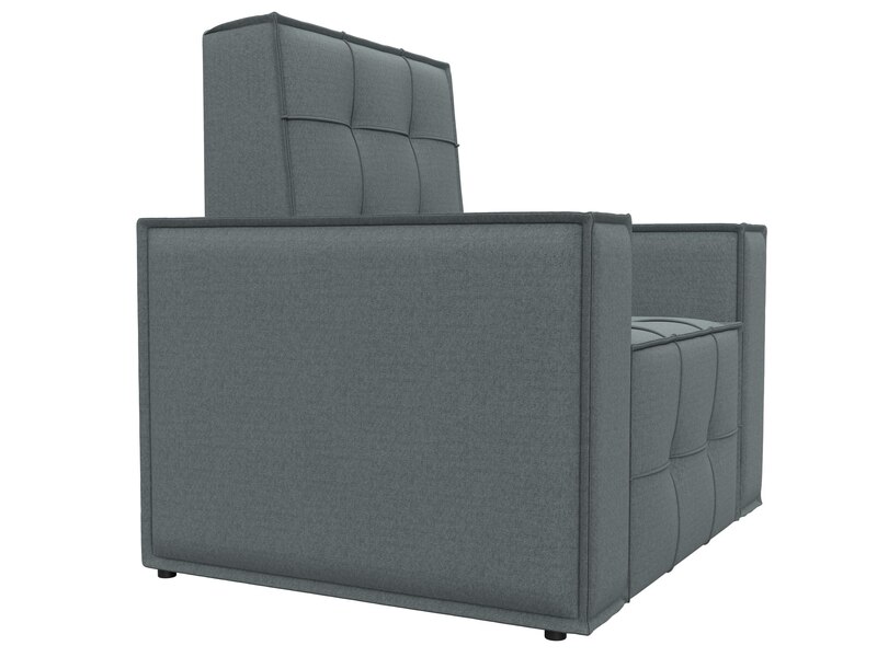 Кресло Лига-067, Рогожка, Амур 07 серый