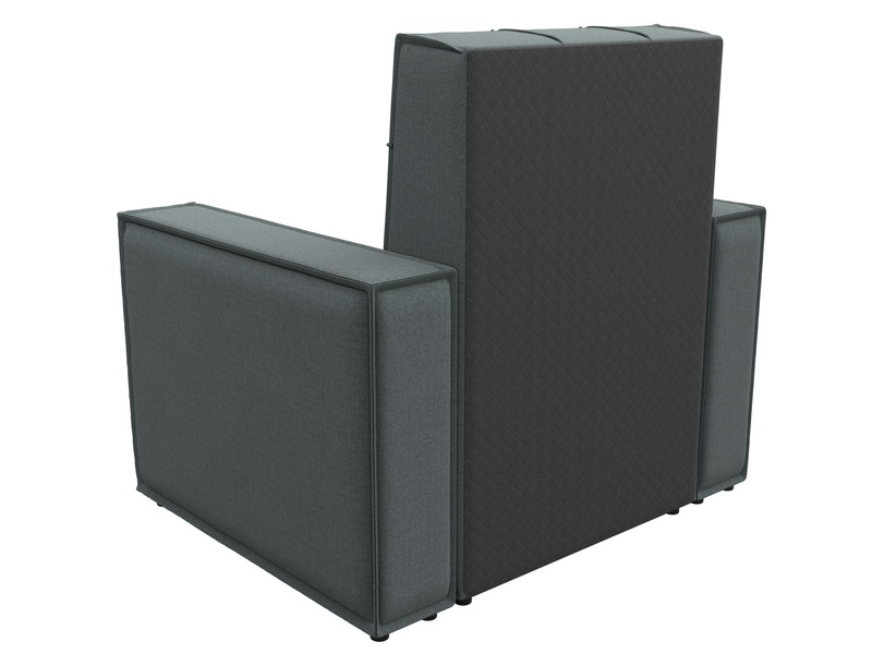 Кресло Лига-067, Рогожка, Амур 07 серый