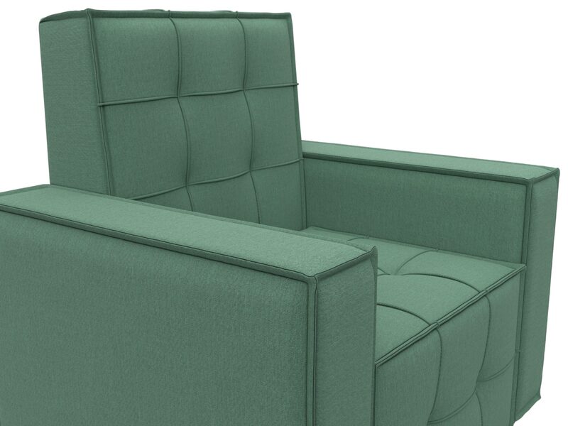 Кресло Лига-067, Рогожка, Амур 11 зеленый