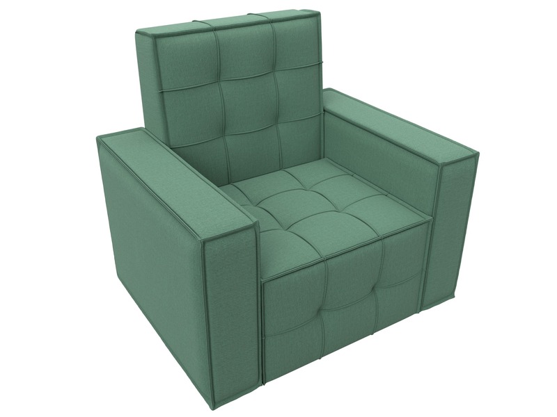 Кресло Лига-067, Рогожка, Амур 11 зеленый