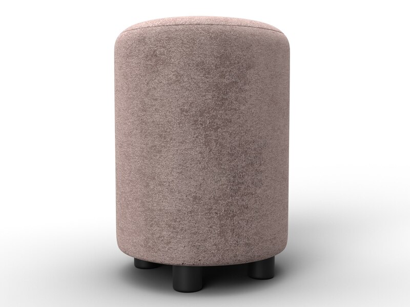 Пуф 001, Велюр, TOWER 05 бежевый