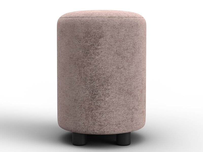 Пуф 001, Велюр, TOWER 05 бежевый
