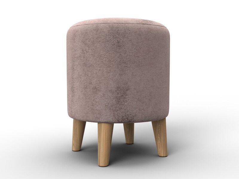 Пуф 002, Велюр, TOWER 05 бежевый