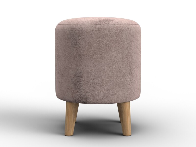 Пуф 002, Велюр, TOWER 05 бежевый