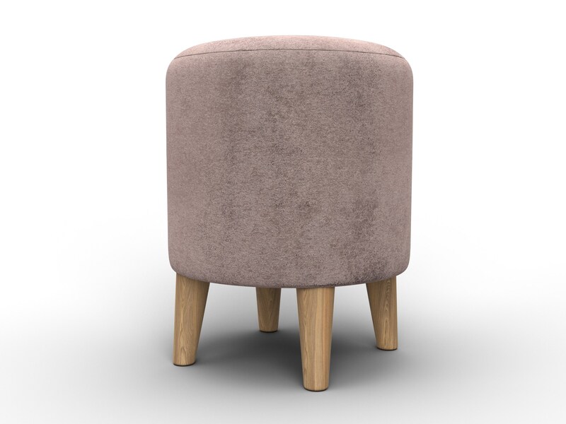 Пуф 002, Велюр, TOWER 05 бежевый