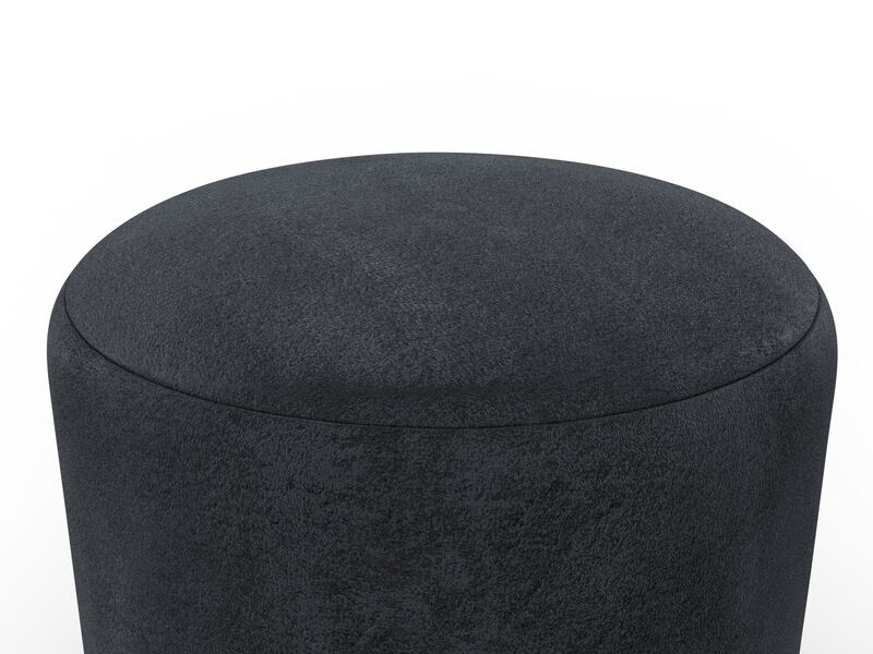 Пуф 002, Велюр, TOWER 11 темно-серый