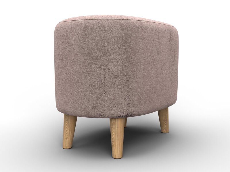 Пуф 003, Велюр, TOWER 05 бежевый