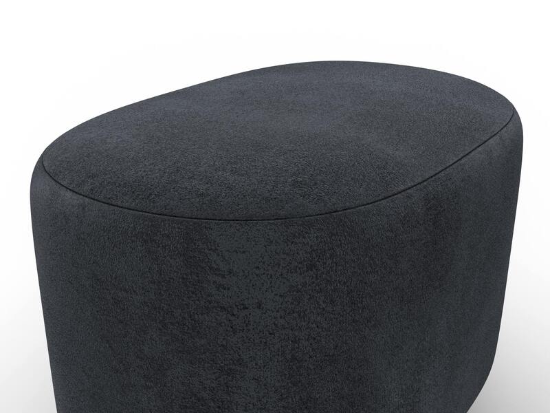 Пуф 003, Велюр, TOWER 11 темно-серый