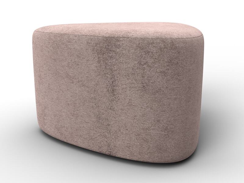 Пуф 004, Велюр, TOWER 05 бежевый