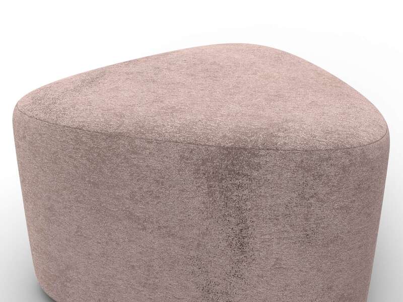 Пуф 004, Велюр, TOWER 05 бежевый