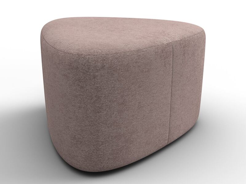 Пуф 004, Велюр, TOWER 05 бежевый