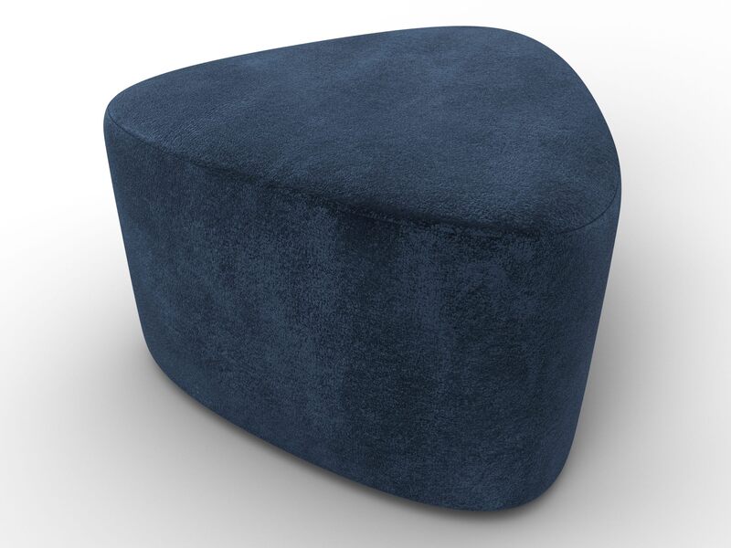 Пуф 004, Велюр, TOWER 13 синий