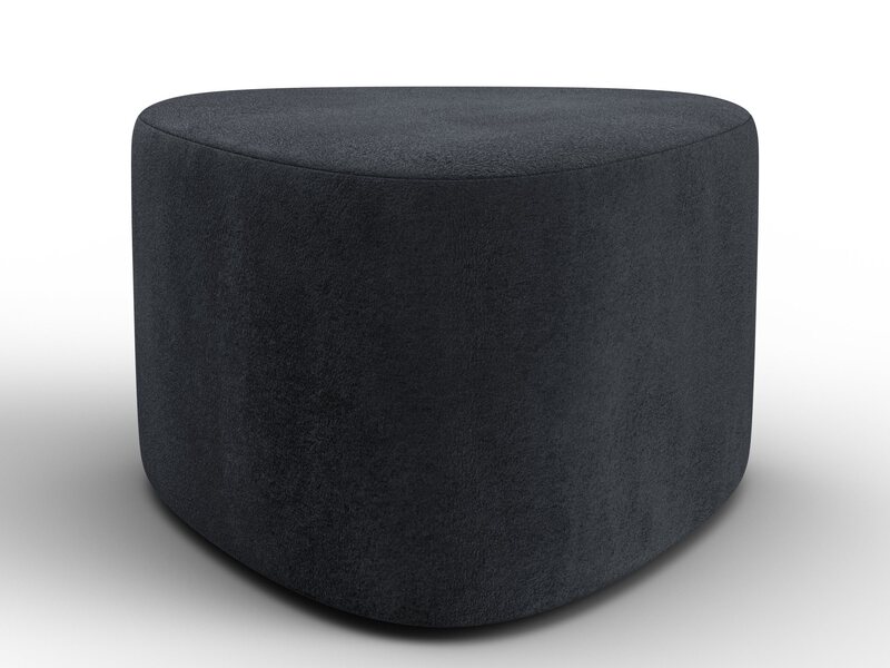 Пуф 004, Велюр, TOWER 11 темно-серый