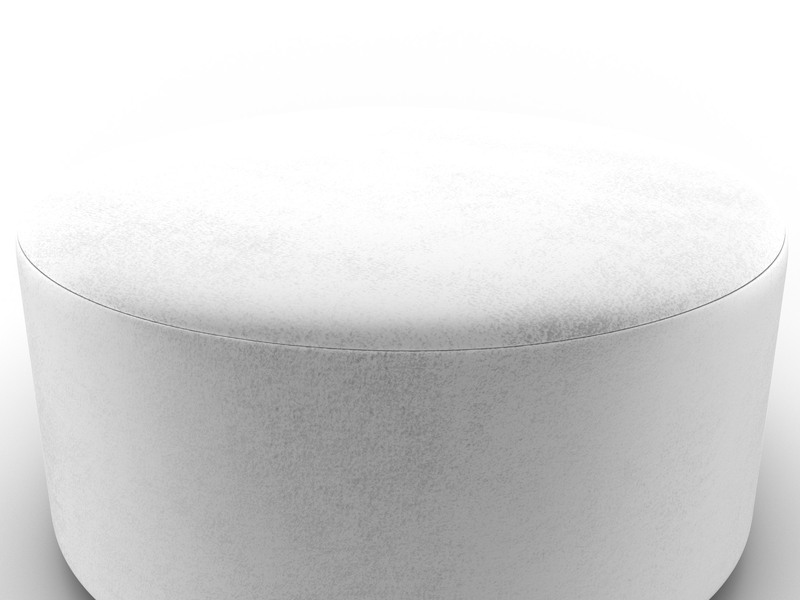 Пуф 005, Велюр, TOWER 01 молочный