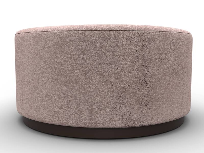 Пуф 005, Велюр, TOWER 05 бежевый