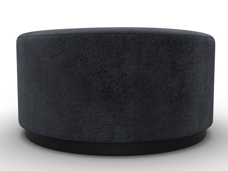 Пуф 005, Велюр, TOWER 11 темно-серый