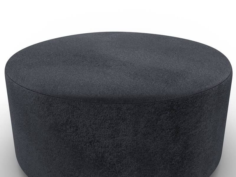 Пуф 005, Велюр, TOWER 11 темно-серый