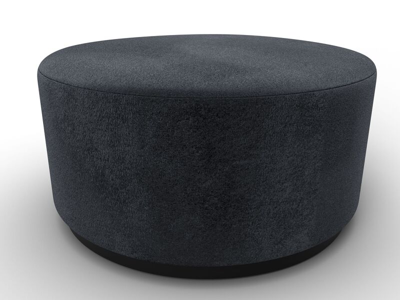 Пуф 005, Велюр, TOWER 11 темно-серый