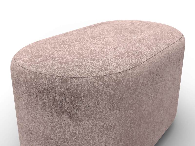 Пуф 007, Велюр;Экокожа, TOWER 05 бежевый