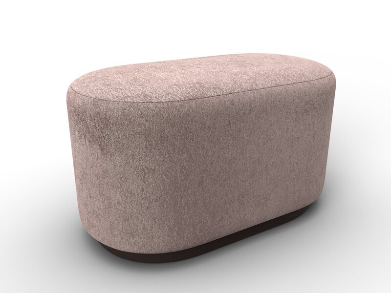 Пуф 007, Велюр;Экокожа, TOWER 05 бежевый