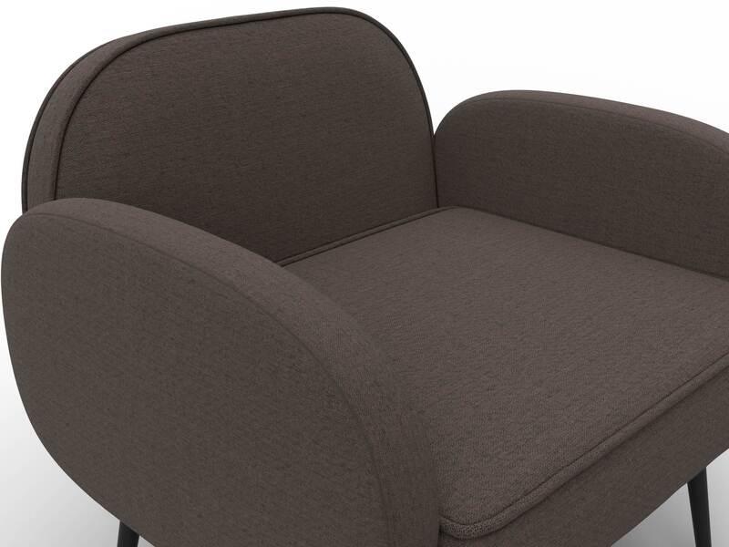 Кресло Лига-086, Рогожка, Амур 05 коричневый