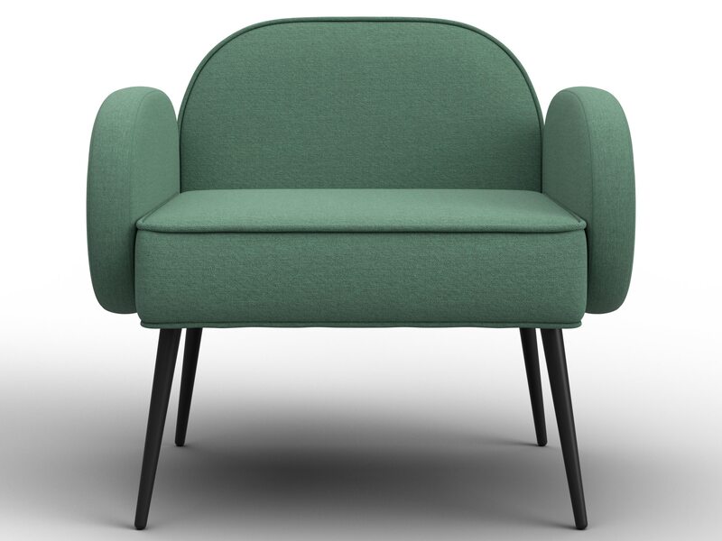 Кресло Лига-086, Рогожка, Амур 11 зеленый