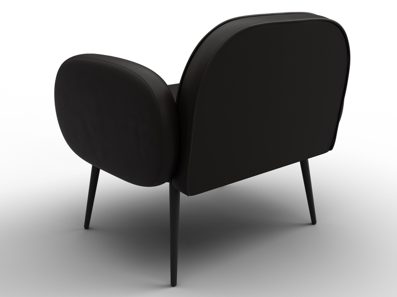 Кресло Лига-086, Экокожа, GRIFON 12 коричневый