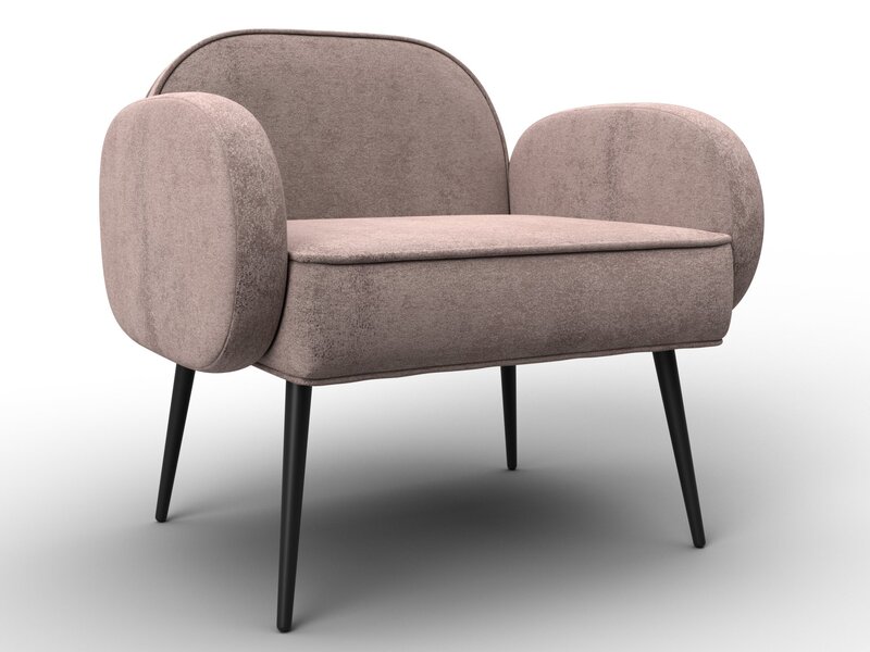 Кресло Лига-086, Велюр, TOWER 05 бежевый