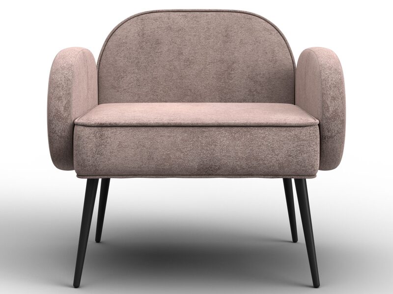 Кресло Лига-086, Велюр, TOWER 05 бежевый