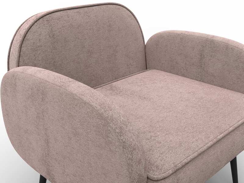 Кресло Лига-086, Велюр, TOWER 05 бежевый