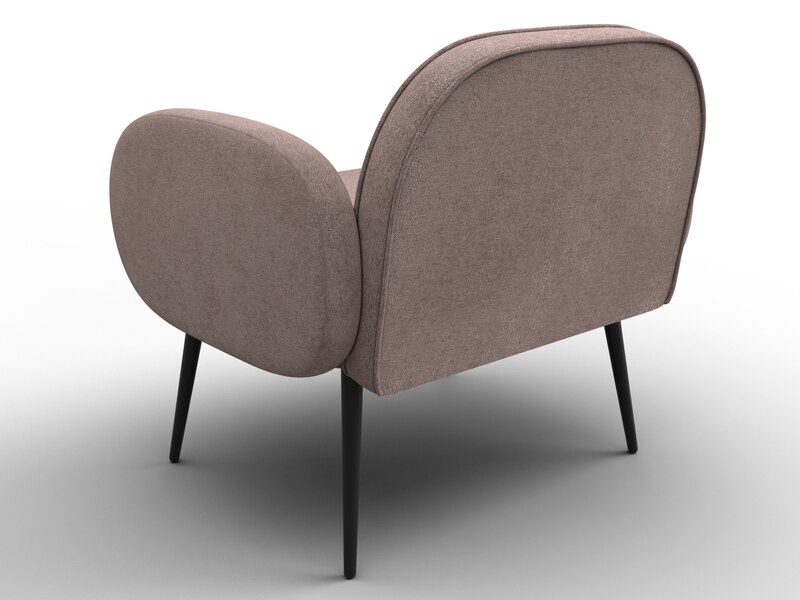 Кресло Лига-086, Велюр, TOWER 05 бежевый