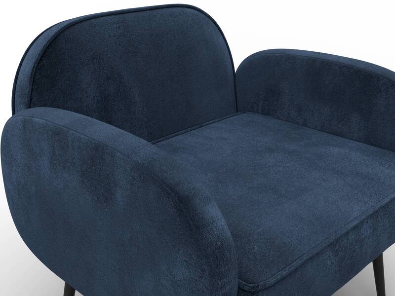 Кресло Лига-086, Велюр, TOWER 13 синий