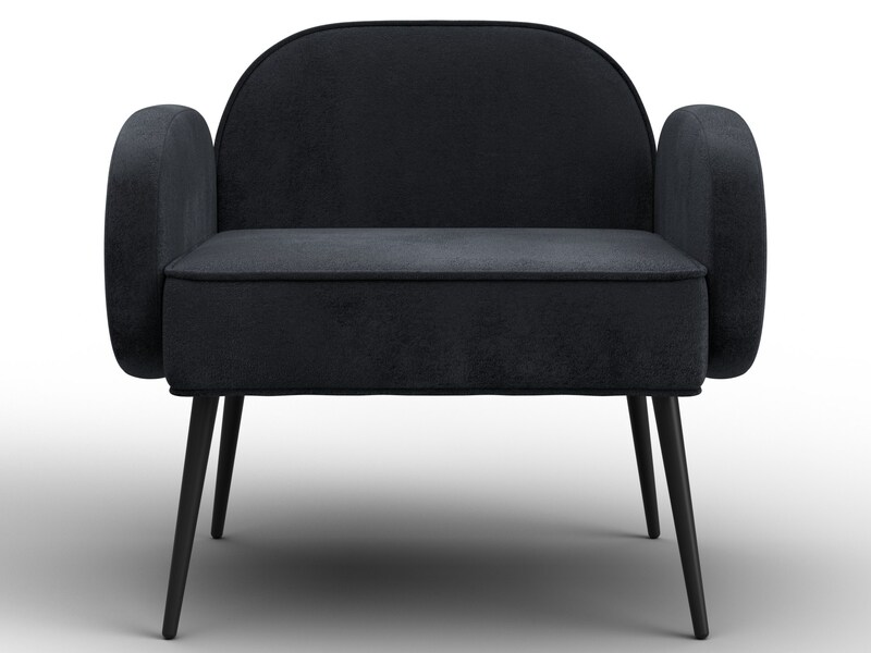 Кресло Лига-086, Велюр, TOWER 11 темно-серый