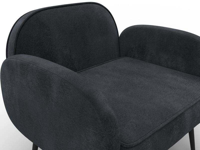 Кресло Лига-086, Велюр, TOWER 11 темно-серый