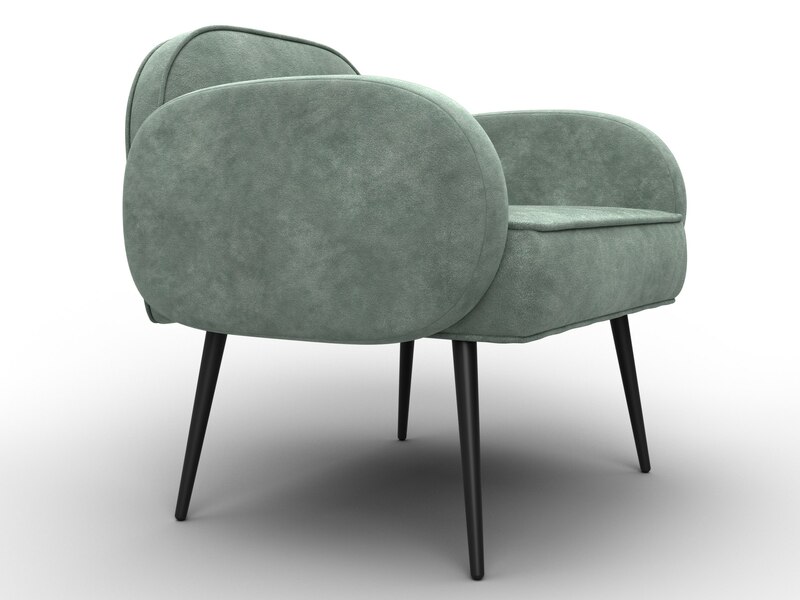 Кресло Лига-086, Велюр, BRUT 08 зеленый